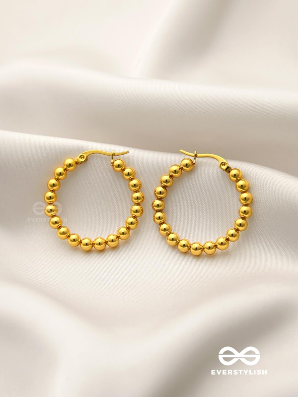 AURELIA HOOPS – CLASSIC STAINLESS STEEL HOOP EARRINGS