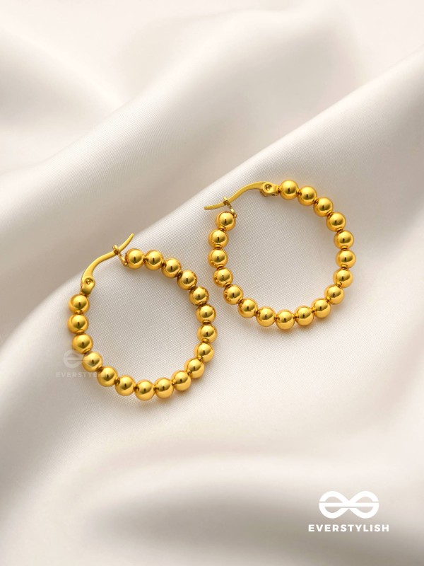 AURELIA HOOPS – CLASSIC STAINLESS STEEL HOOP EARRINGS