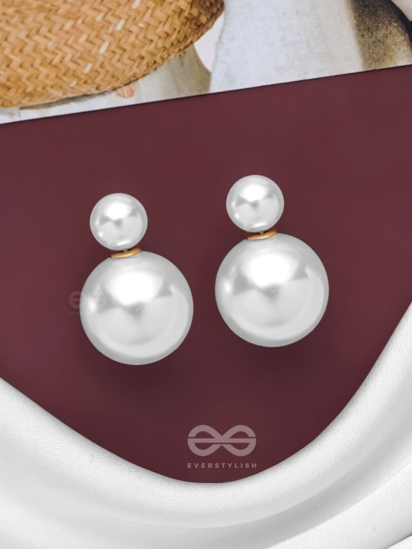 Simplicity is Endearing, Precious Pearl earrings