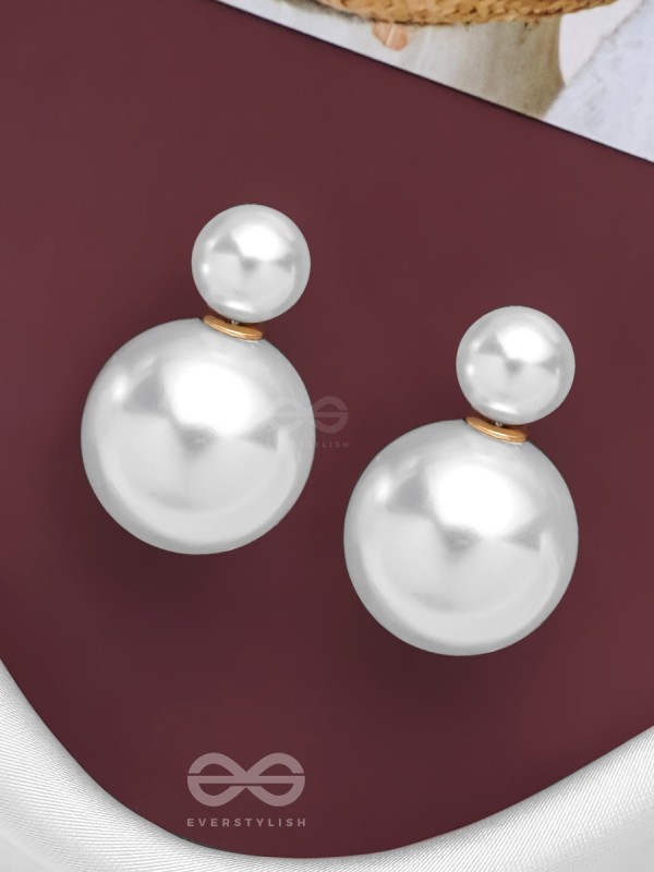 Simplicity is Endearing, Precious Pearl earrings