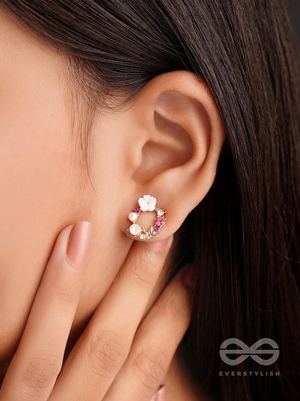 The Essence of Spring - Cute Embellished Earrings