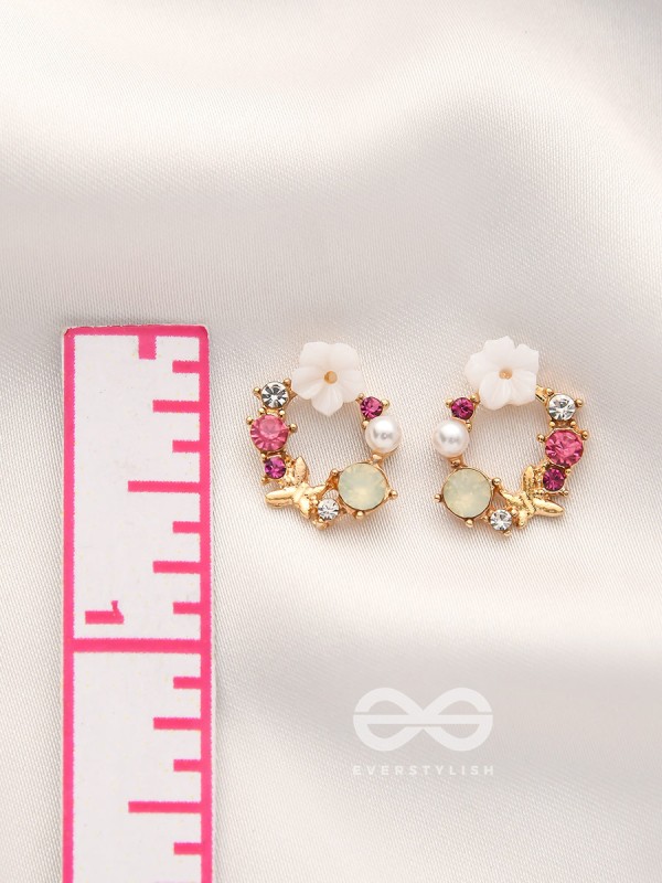 The Essence of Spring - Cute Embellished Earrings