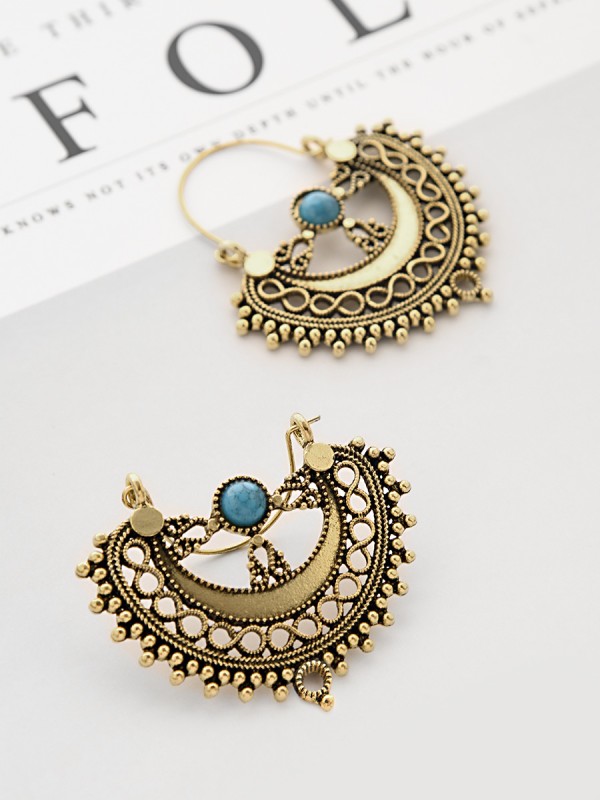 The Ethnic Elegance Statement Earrings