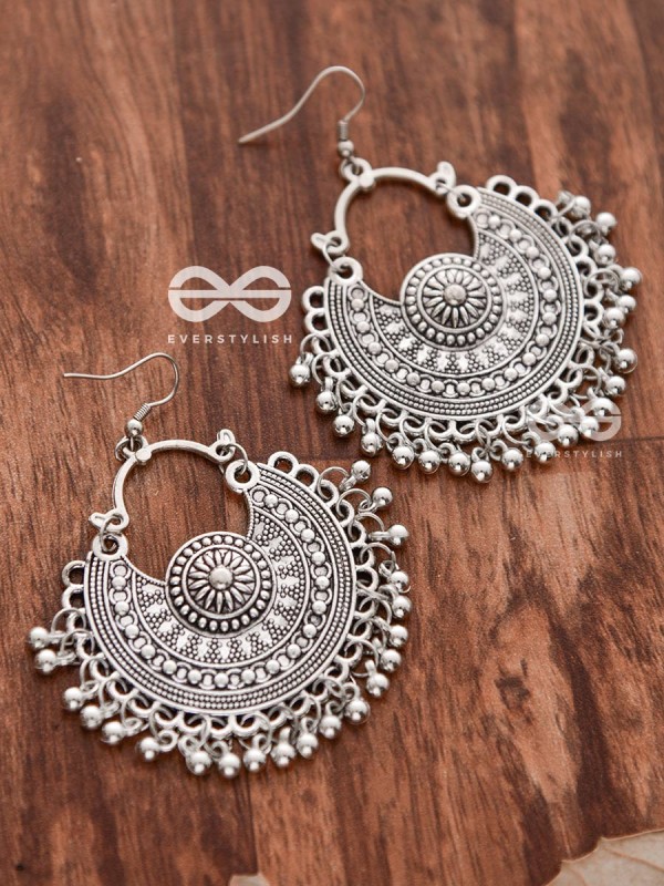 The Artsy Emblem Chandbali Earrings - The Boho Basics