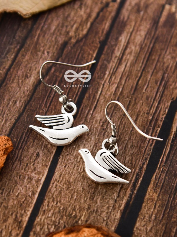 The Doves of Peace - Tiny Trinket Earrings