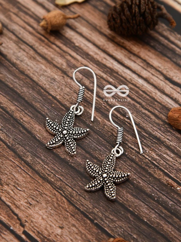 The Cute Little Starfish Hooks - Tiny Trinket Earrings