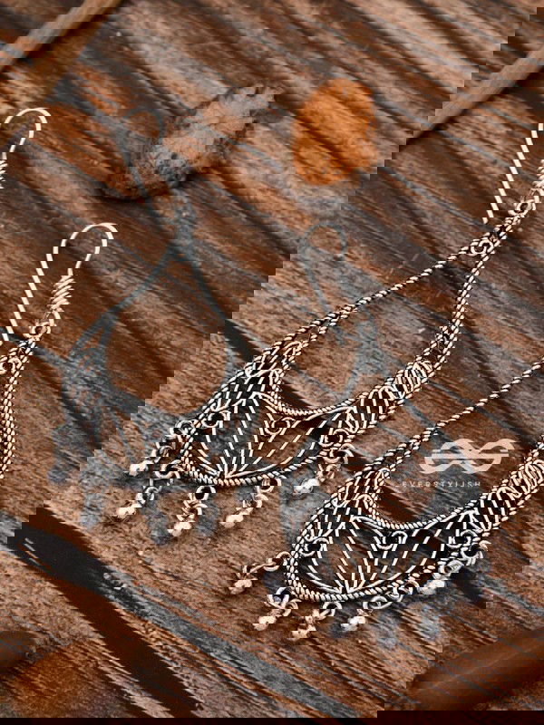 The Oxidised Dangler Collection - The Wireframe Drops