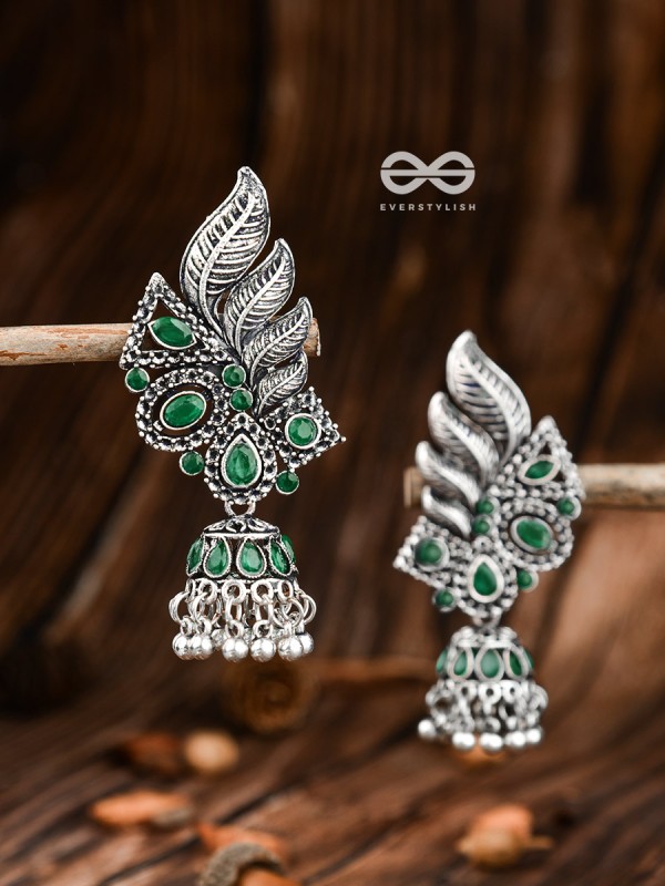 The Astonishing Antiquities (Emerald Green) - Embellished Oxidised Collection