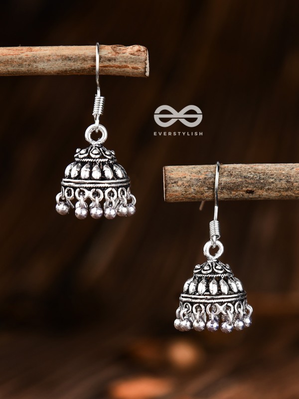 The Cute Little Intricate Jhumkis- Tiny Trinket Earrings