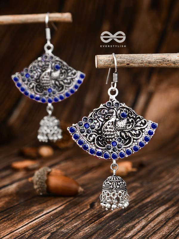 A Vintage Artwork (Blue) - The Embellished Oxidised Collection