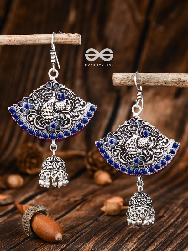 A Vintage Artwork (Blue) - The Embellished Oxidised Collection