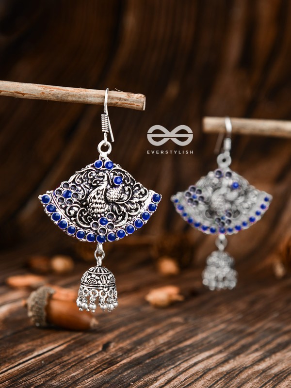 A Vintage Artwork (Blue) - The Embellished Oxidised Collection