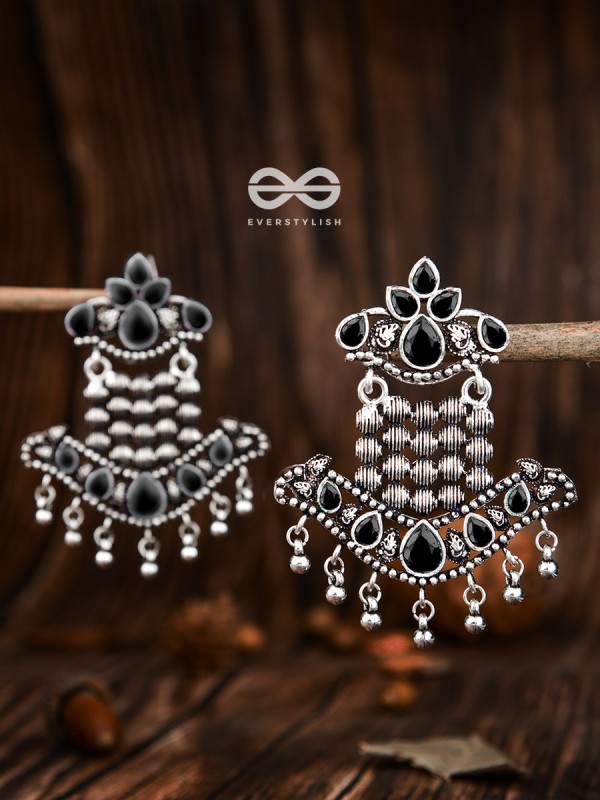 The Statement Makers (Onyx Black) - Embellished Oxidised Collection