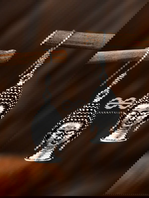 The Meditating Buddha - Tiny Trinket Earrings