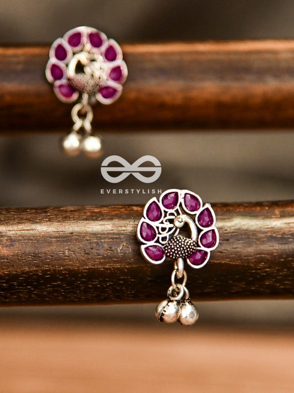 The Cute Peacocks (Ruby Red) - The Melodious Ghungroo Collection