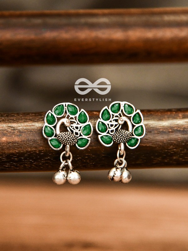 The Vintage Peacocks (Ruby Red) - The Melodious Ghungroo Collection