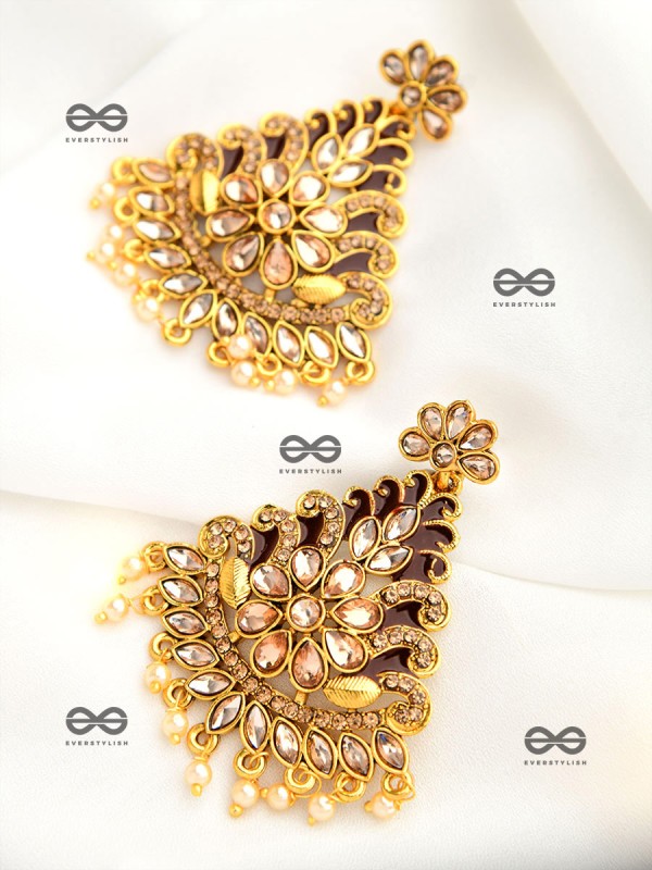 The Marvellous Meenakari Collection - Inaaya Earrings