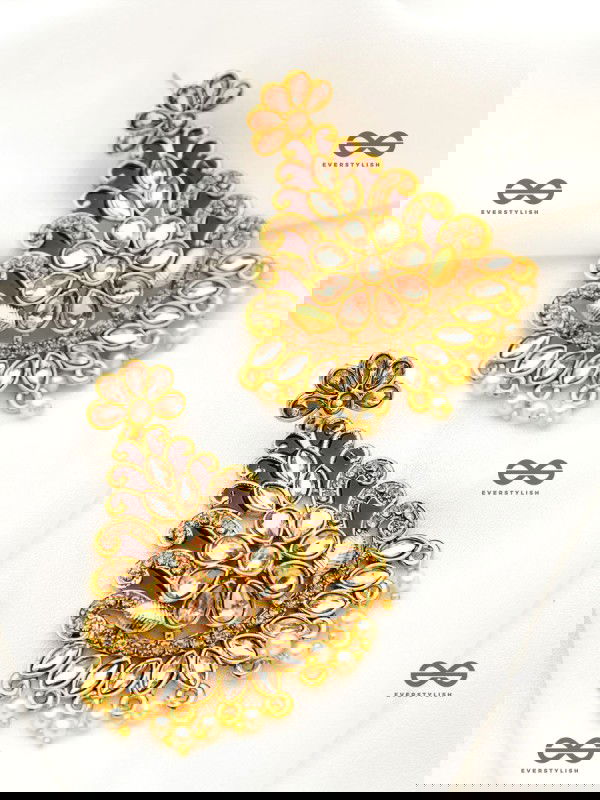 The Marvellous Meenakari Collection - Inaaya Earrings