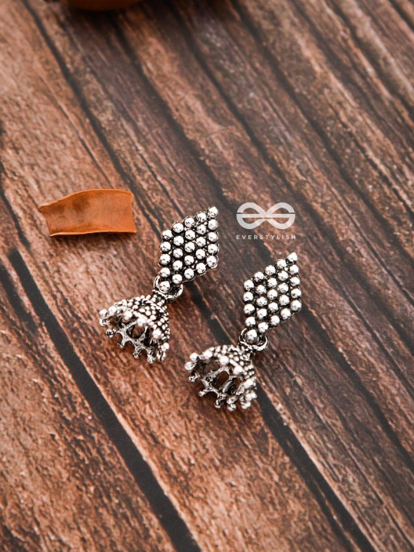 The Bohemian Geometric Dots - Tiny Trinket Earrings