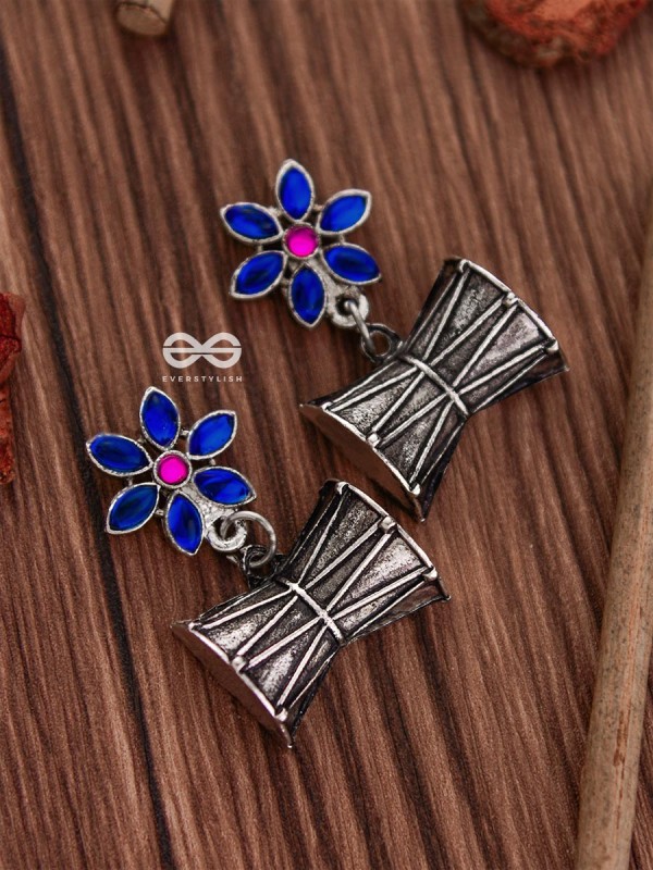 The Little Starry Damroo (Blue) - The Embellished Oxidised Collection