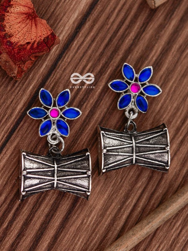 The Little Starry Damroo (Blue) - The Embellished Oxidised Collection