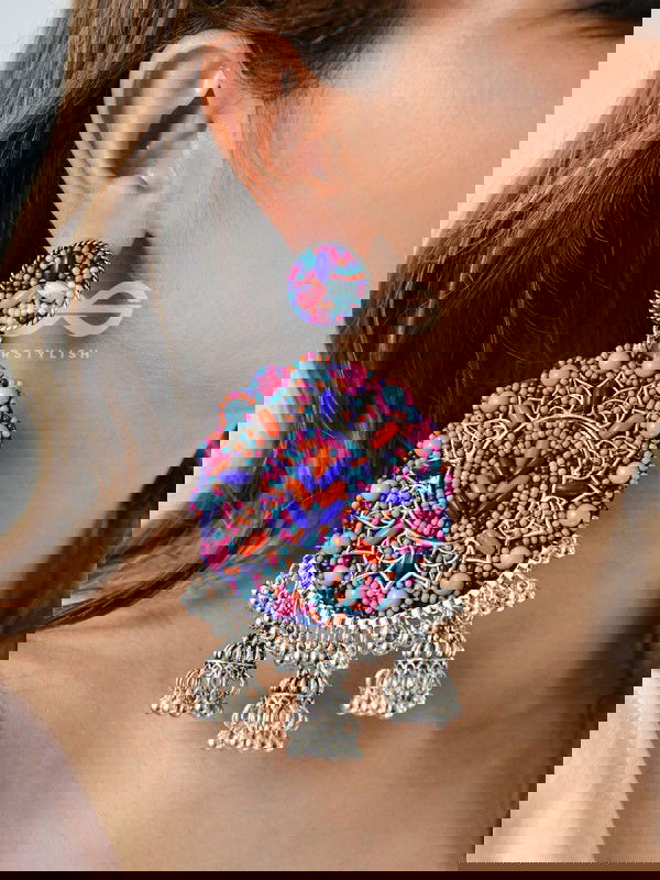 The Stunning Jaw-Droppers (Multicoloured) - Embroidered Oxidised Collection