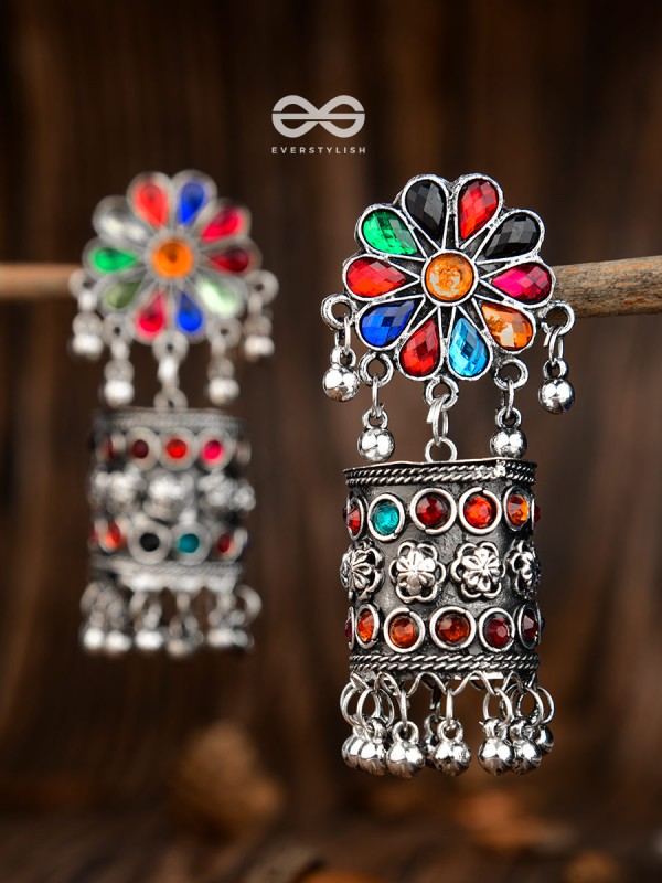 A Colourful Delight - Embellished Oxidised Collection