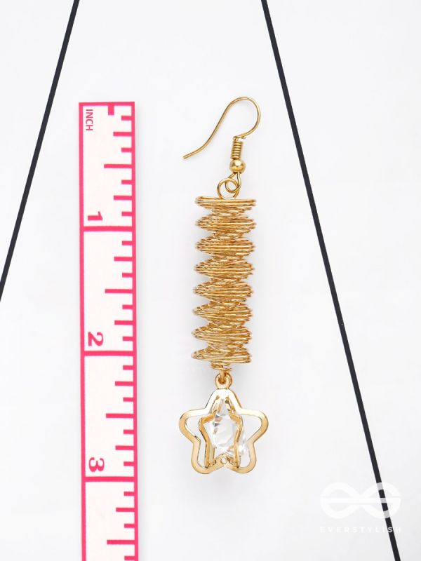 The Spiralling Studded Stars - The Golden Charm Collection