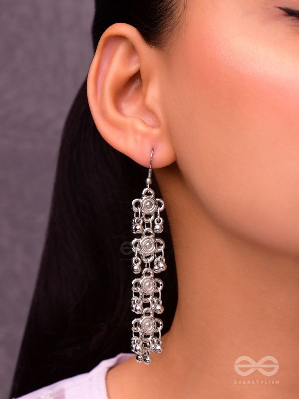 The Boho Playfulness - Layered Dangling earrings 