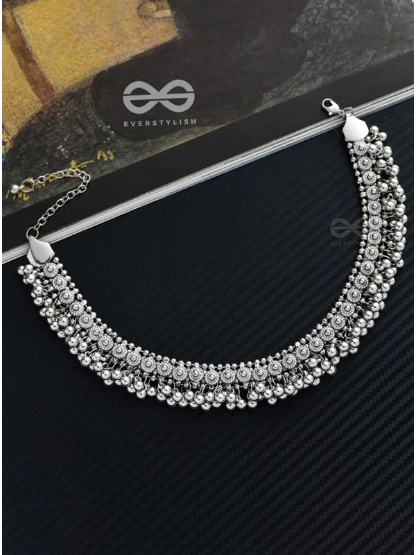 The Bohemian Classic - Oxidised Statement Necklace