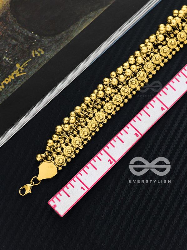 The Bohemian Classic - Oxidised Statement Necklace (Golden)