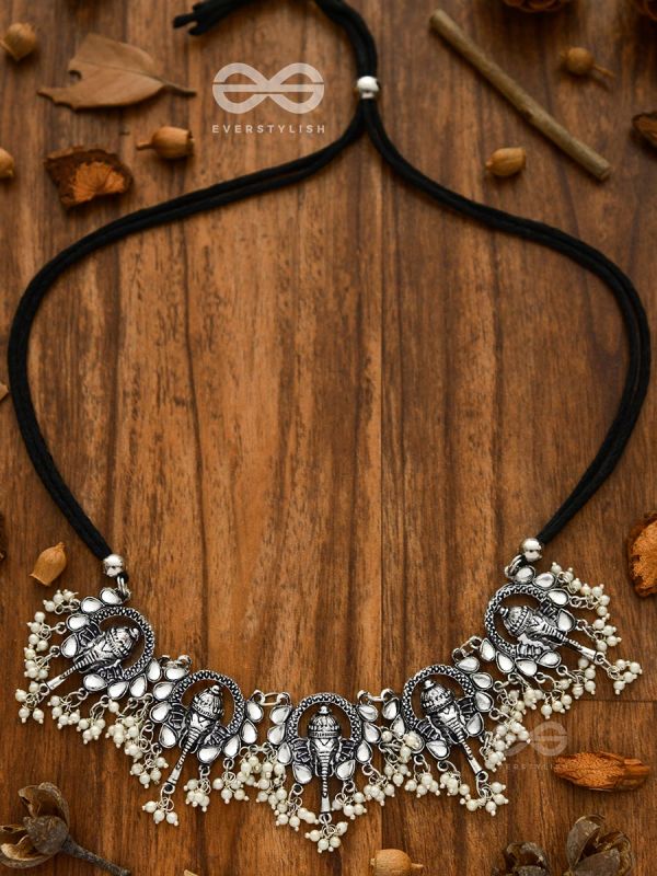 A Spiritual Delight- Statement Ganesha Neckpiece