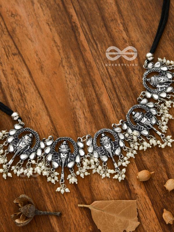 A Spiritual Delight- Statement Ganesha Neckpiece