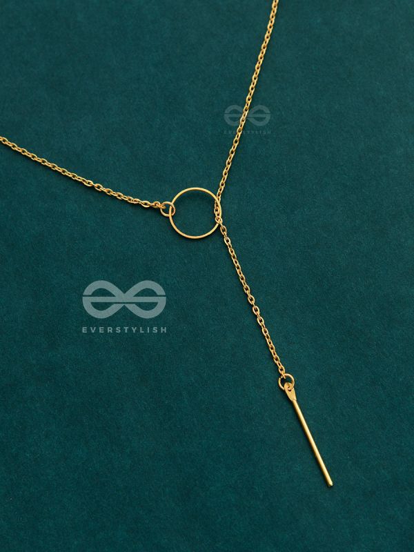 The Dainty Elegance - Golden Neckpiece With Anti-Tarnish Coating