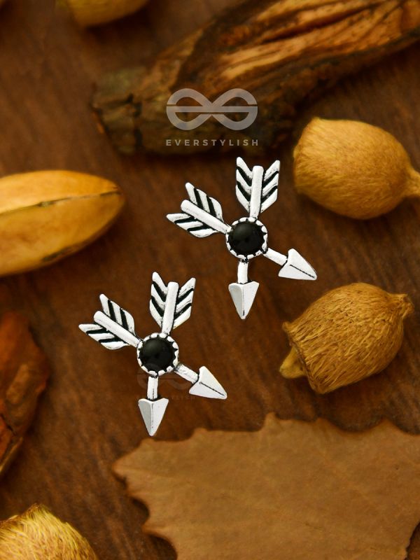 The Intersected Twin Arrow Studs - Tiny Trinket Collection