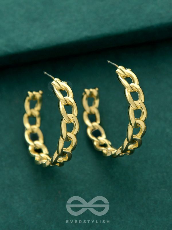 Breaking the chains - Statement Golden Hoops