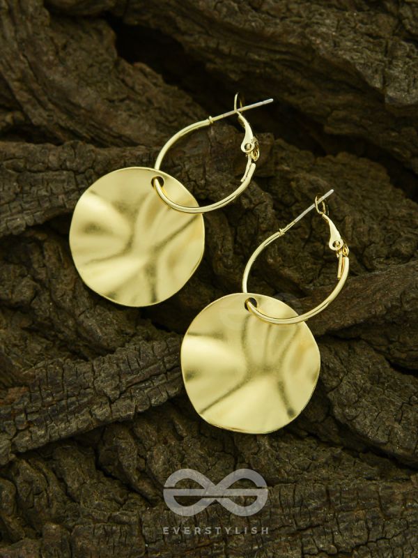 Blazing Stars- Golden Earrings