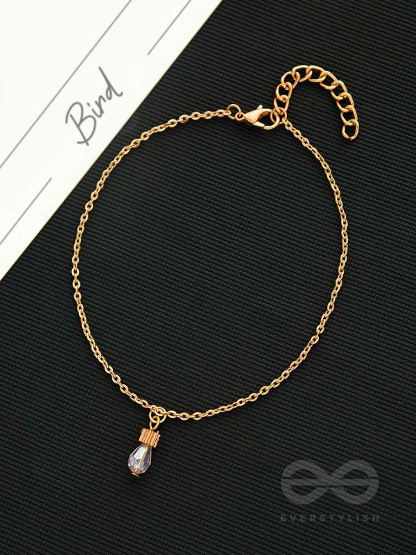 The Icey Glam - Golden Anklet