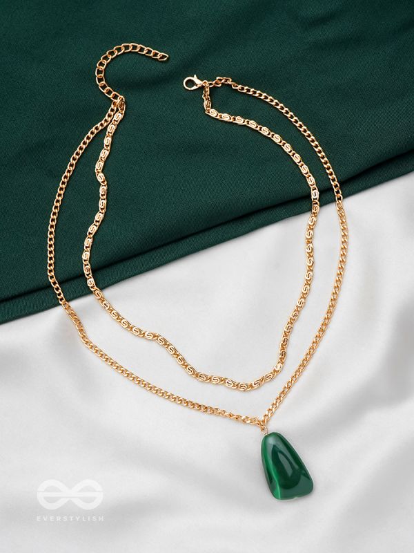 The Forest Essential- Golden Layered Necklace