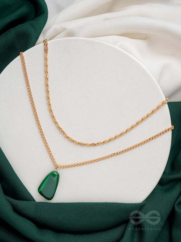 The Forest Essential- Golden Layered Necklace