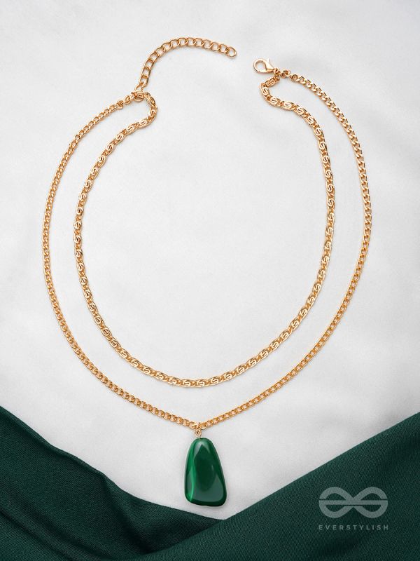 The Forest Essential- Golden Layered Necklace