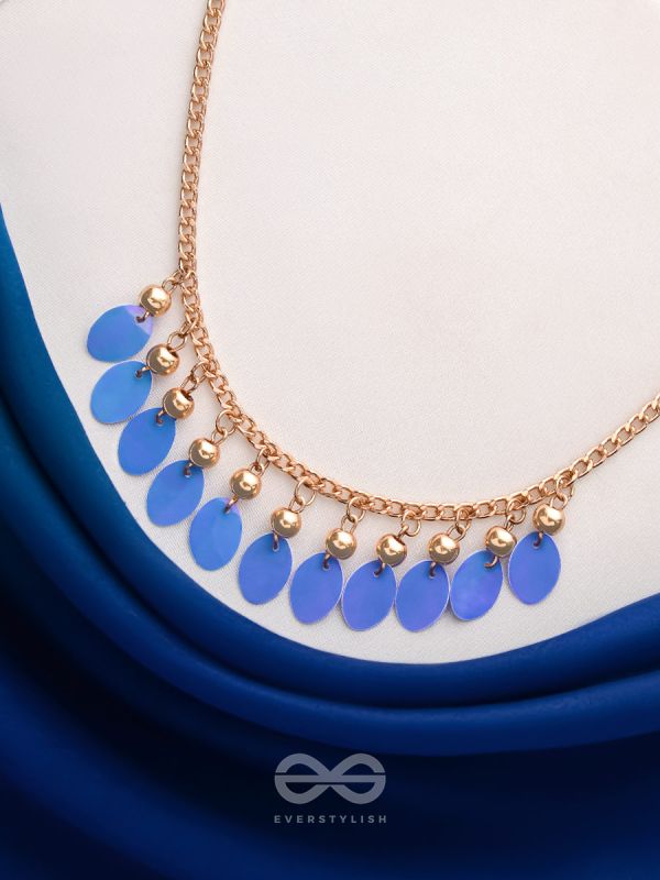 The Coin Collection- Golden Embellished Necklace With Anti-Tarnish Coating 