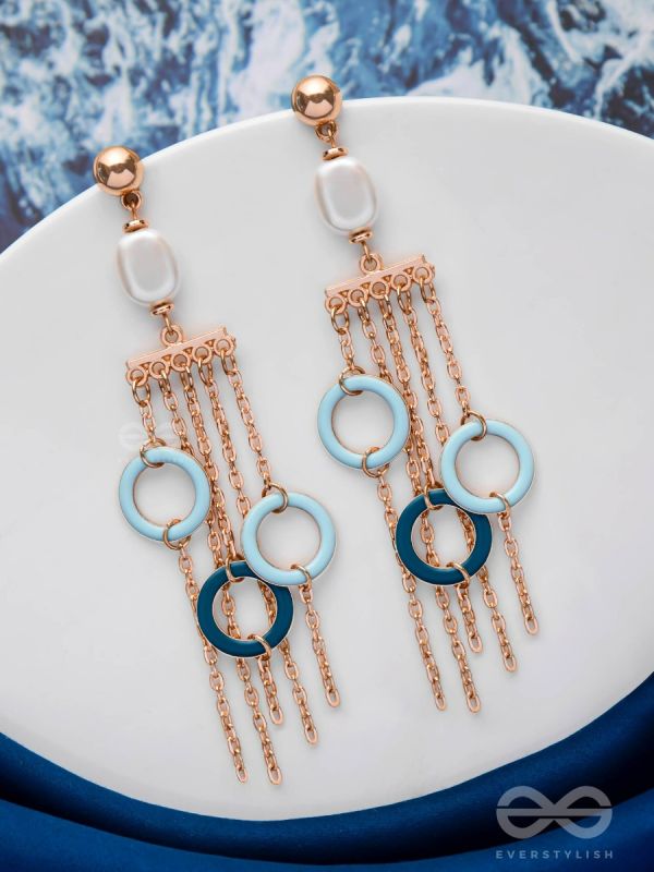 MELODIES OF RAINS- MODERN STATEMENT EARRINGS