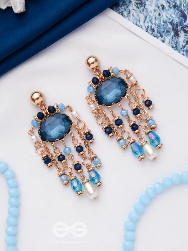 THE SPARKLING SKYLINE - STATEMENT DROP EARRINGS