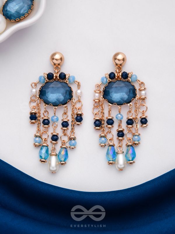 THE SPARKLING SKYLINE - STATEMENT DROP EARRINGS