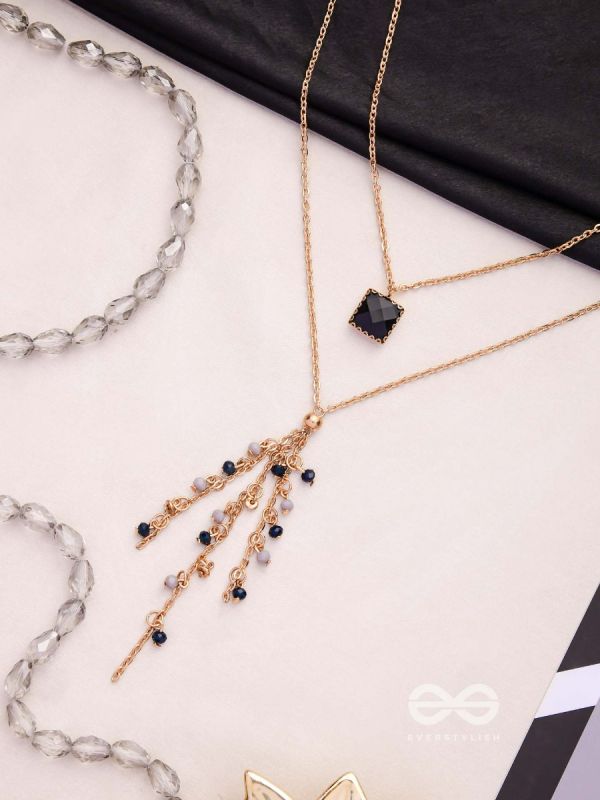 The Dancing Shadows - Classy Two Layered Neckpiece With Anti-Tarnish Coating 