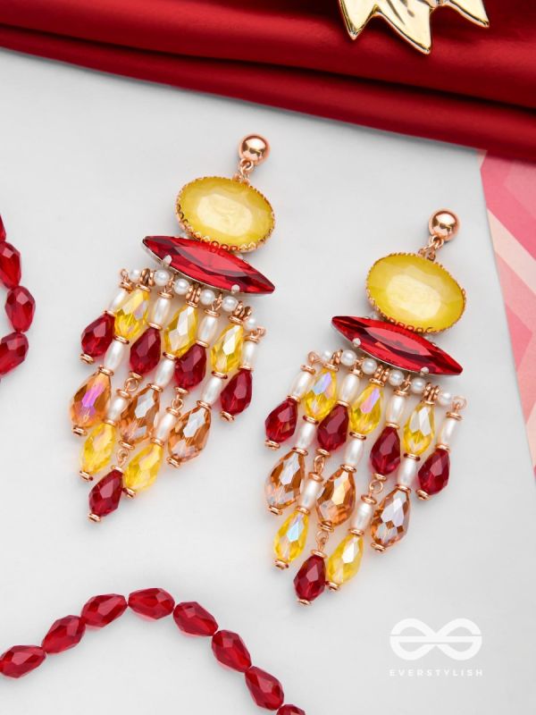 THE FIERCE ENIGMA - STATEMENT BOLD EARRINGS