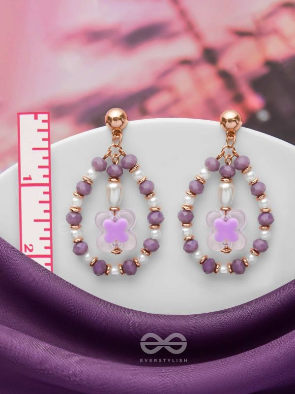 BOTANICAL BLISSFUL BEAUTIES - CLASSIC MODERN EARRINGS