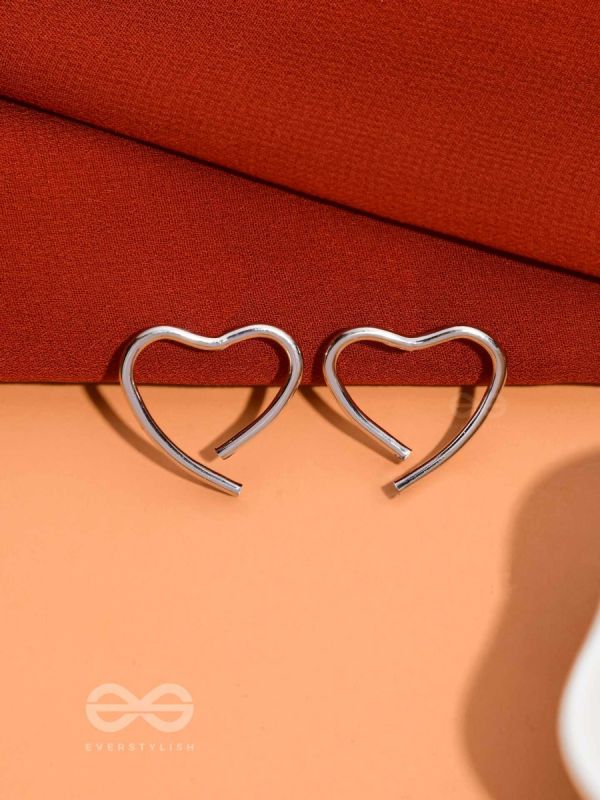 LOVE IN PROGRESS - CASUAL SILVER STUDS