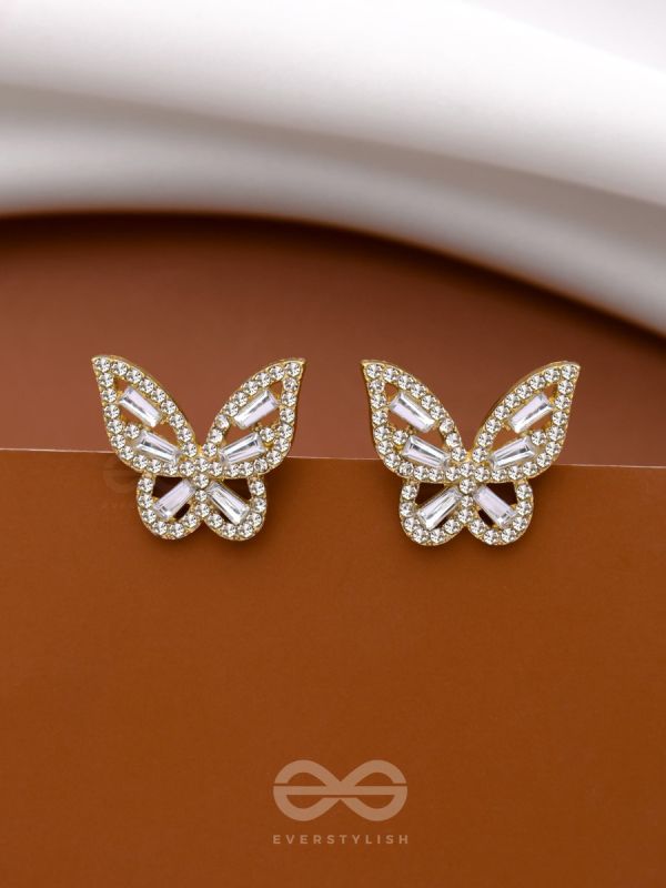 TWILIGHT FLUTTERBEAMS - GOLDEN SPARKLING STUDS